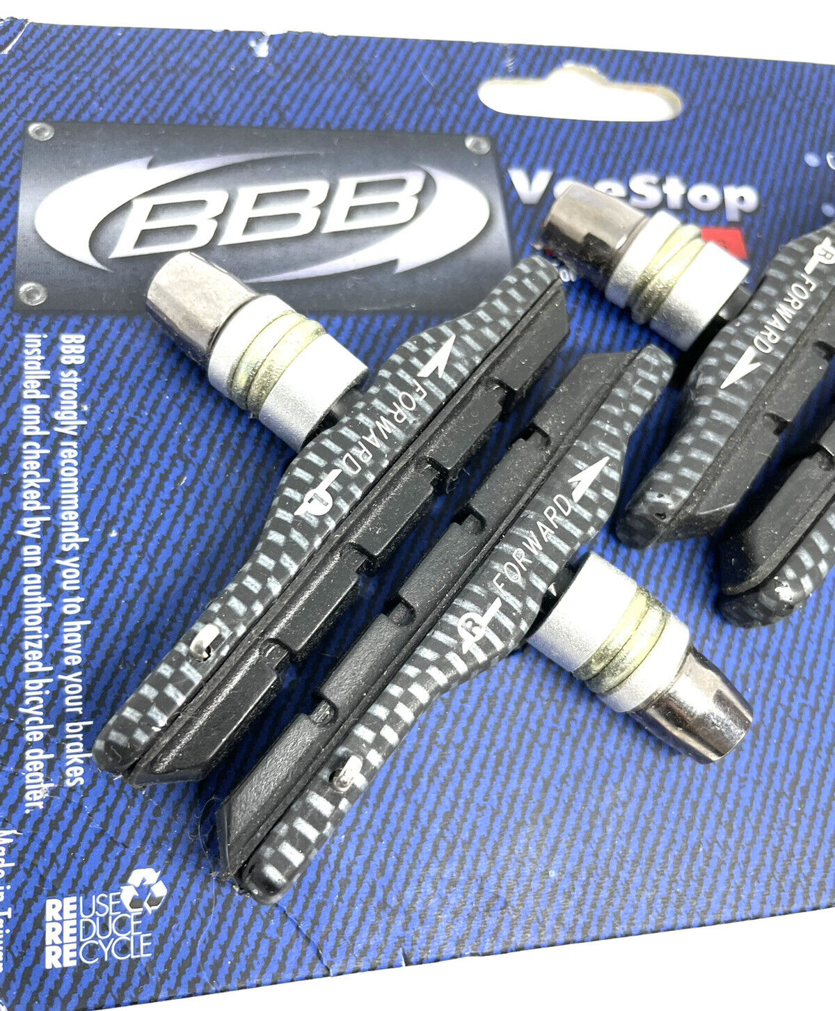 VeeStop V-Brake Shoes And Pads New - Fresh Stock Dated February 2026