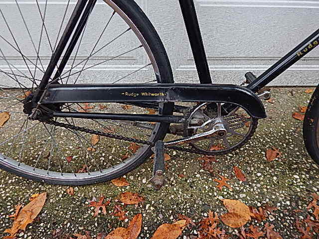 1953 52 CM RUDGE WHITWORTH 3 SPEED BICYCLE MISSING FENDERS LOCAL PICK UP - Fresh Stock Dated February 2026