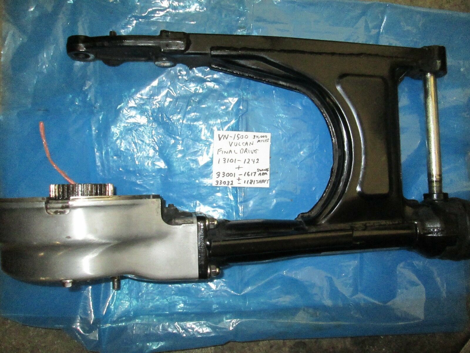 Kawasaki  VN-1500 Final Drive and swingarm - Fresh Stock Dated February 2026