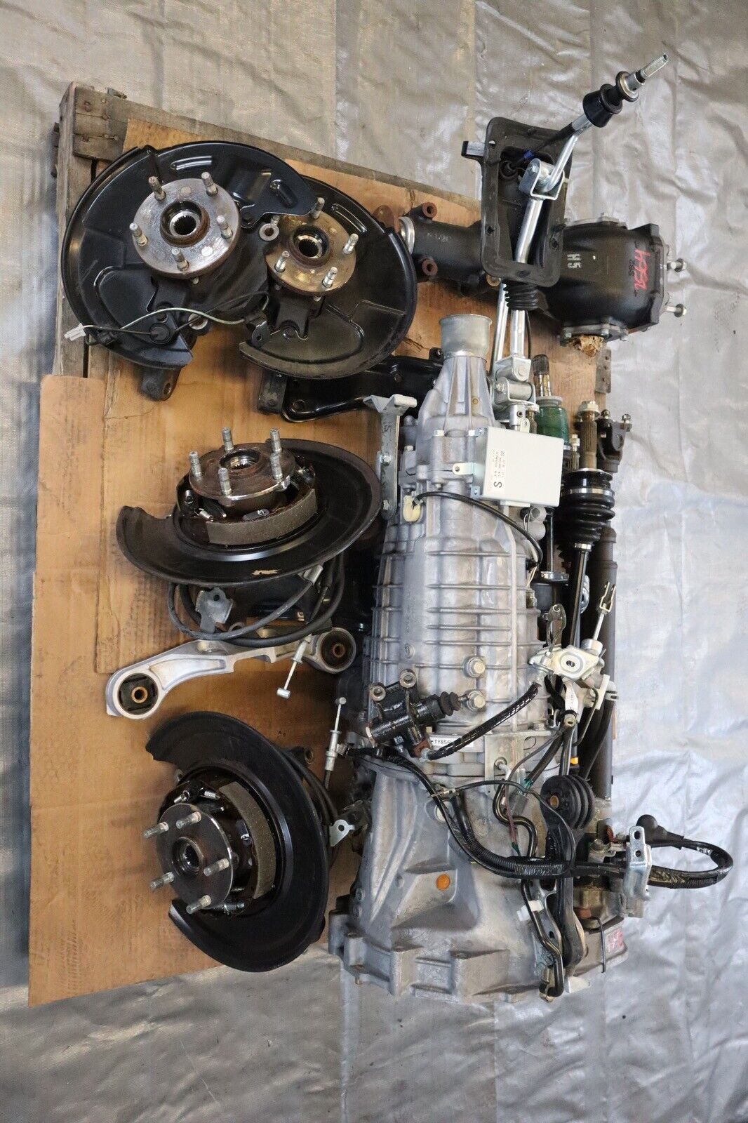 2019 SUBARU WRX STI SEDAN EJ257 OEM 6SPD MANUAL TRANSMISSION SWAP KIT TY856UW6AB - Fresh Stock Dated February 2026