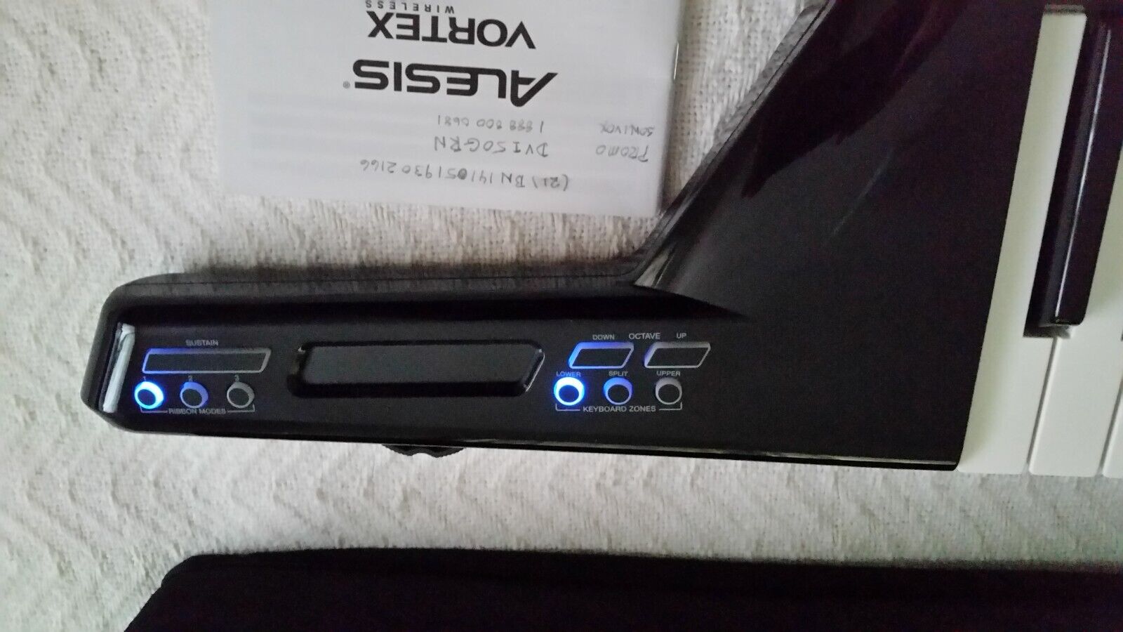 Alesis Vortex Black 37 Key Wireless USB/MIDI Keytar Controller with dongle/case - Fresh Stock Dated February 2026