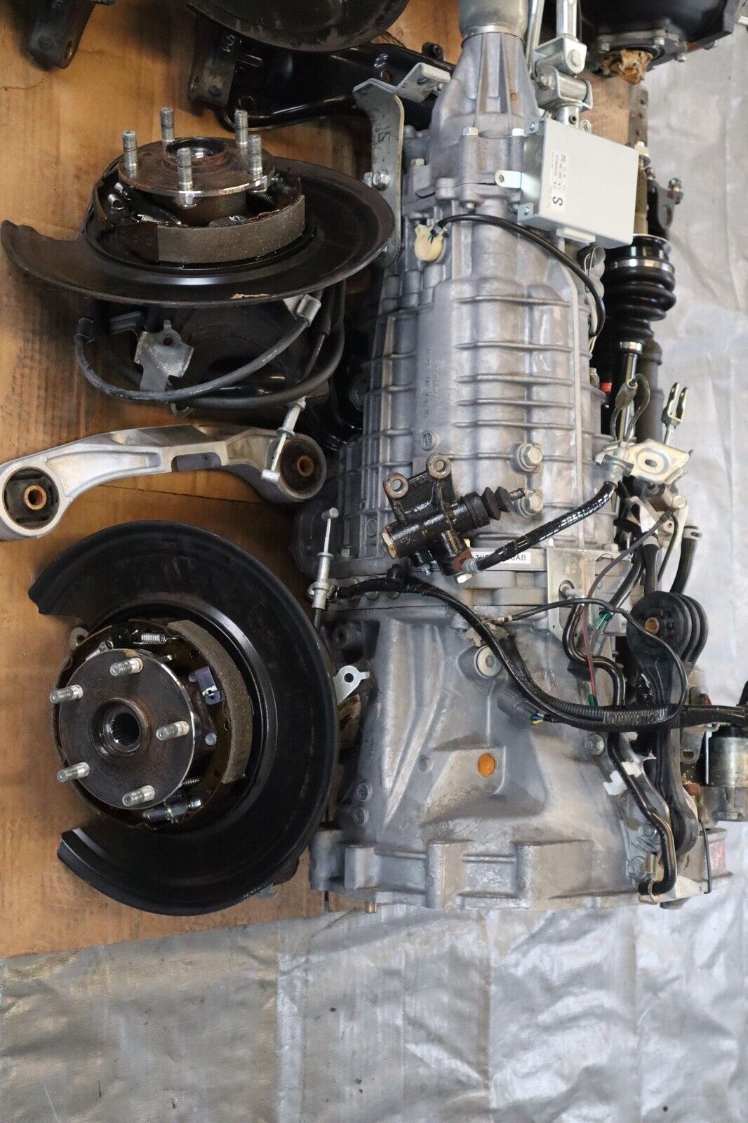 2019 SUBARU WRX STI SEDAN EJ257 OEM 6SPD MANUAL TRANSMISSION SWAP KIT TY856UW6AB - Fresh Stock Dated February 2026