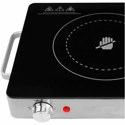Brentwood Appliances Electric Burner Single Burner Built-In Timer Anti-Slip - Fresh Stock Dated December 2025