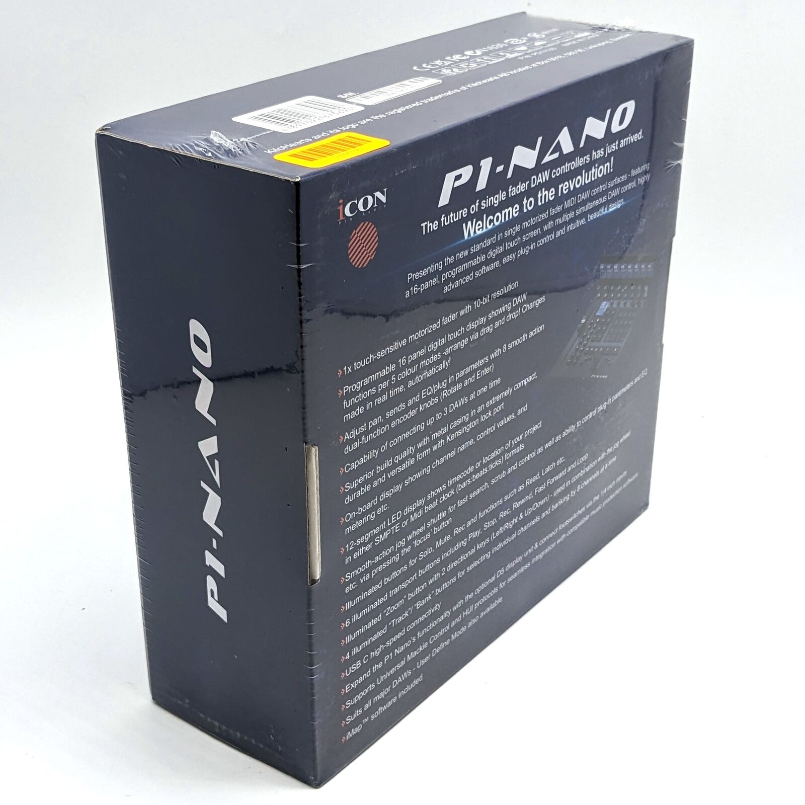 Icon Pro Audio P1-NANO Compact DAW Control Surface - Fresh Stock Dated February 2026