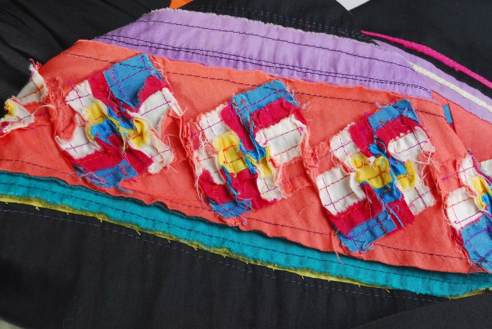 Vintage 50s 60s SEMINOLE Native American Patchwork Handmade Full Skirt - Fresh Stock Dated March 2026