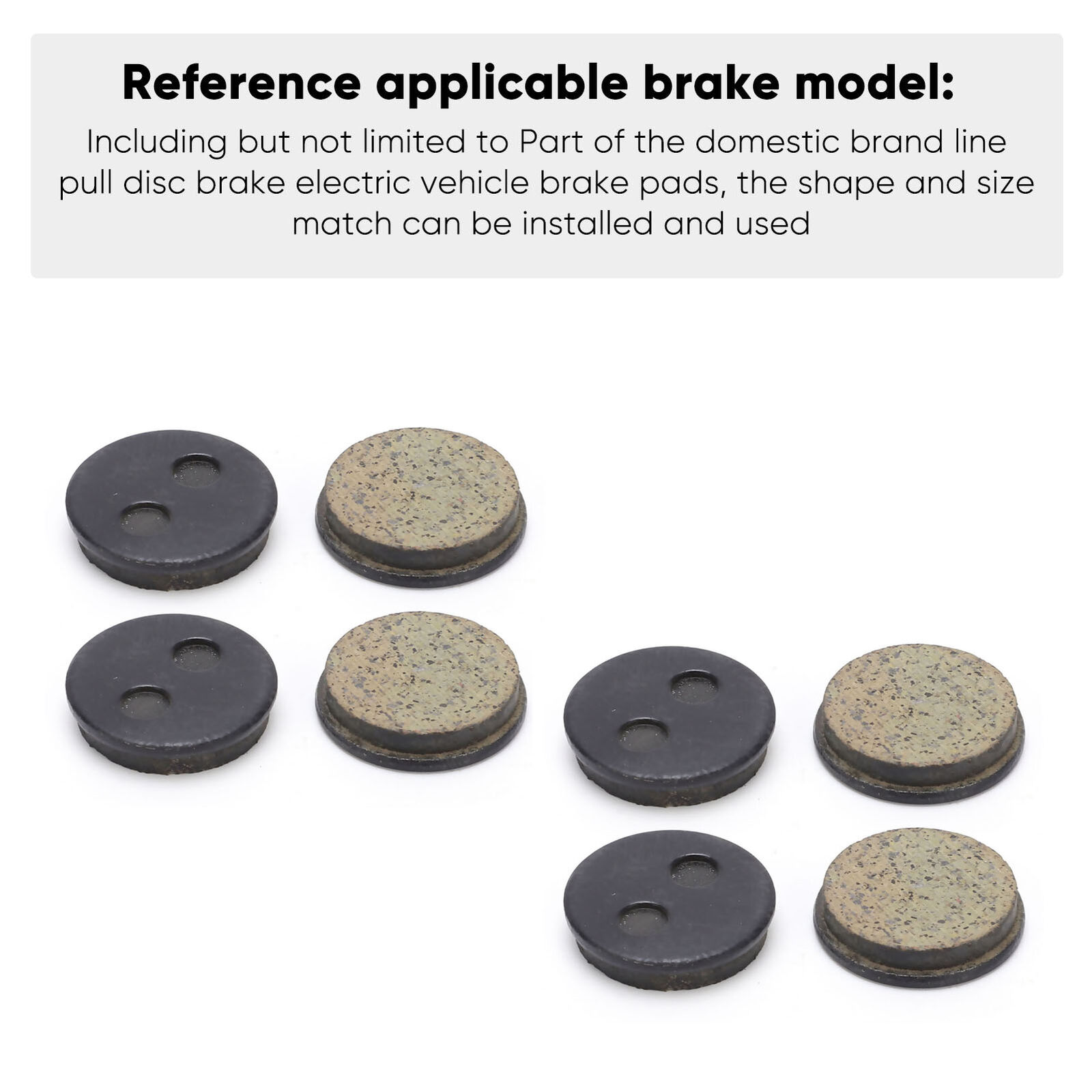 Bike Disc Brake Pad Easy To Use Resin SemiMetal Bike Brake Pad For Some - Fresh Stock Dated February 2026