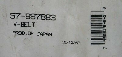 Quicksilver Timing V-Belt - 57-887883 - Fresh Stock Dated February 2026