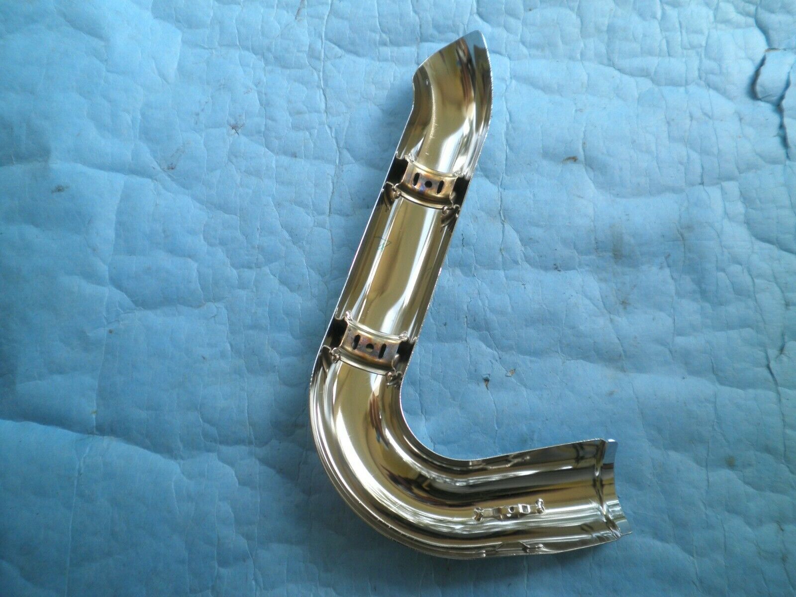 HARLEY OEM M 8  ELECTRA ROAD STREET GLIDE REAR HEADER PIPE EXHAUST HEAT SHIELD - Fresh Stock Dated February 2026
