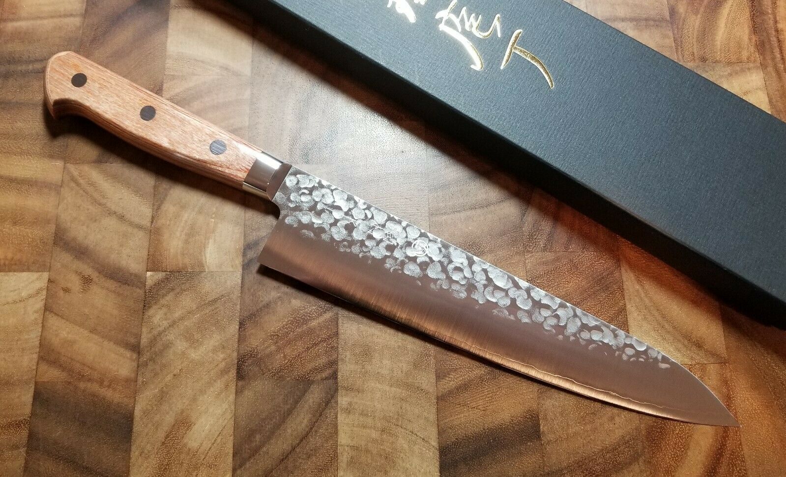 Takamura Tsuchime 210mm Gyuto - Chromax High Carbon Steel - Stainless Clad - Fresh Stock Dated December 2025