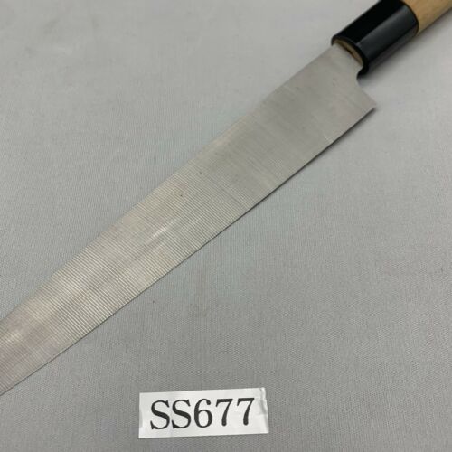 <Unused> Japanese Chef's Kitchen Knife 堺貞守 Sashimi 200/330 From Japan SS677 - Fresh Stock Dated December 2025