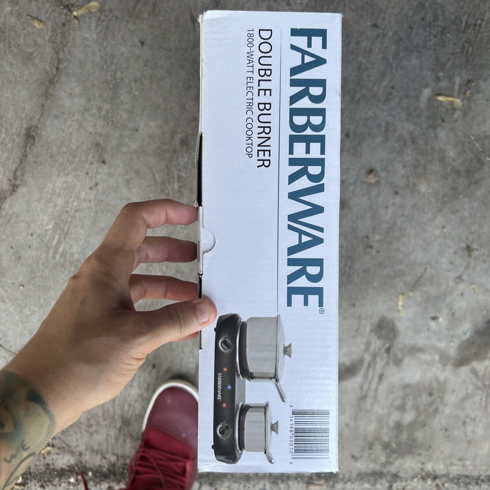 Farberware Double Burner 1800 Watt Electric Cook Top Brand New Never Used - Fresh Stock Dated February 2026