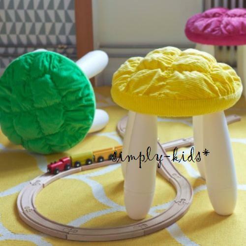 IKEA Stickat Stool seat COVER Green IKEA Kids Mammut Stool Cushion Pad NEW - Fresh Stock Dated January 2026