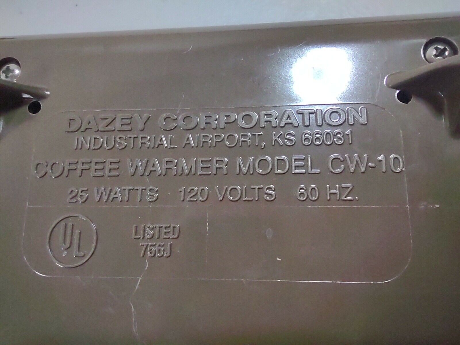 Dazey Coffee Soup Beverage Warmer Plug In CW-10 Vintage - Fresh Stock Dated February 2026