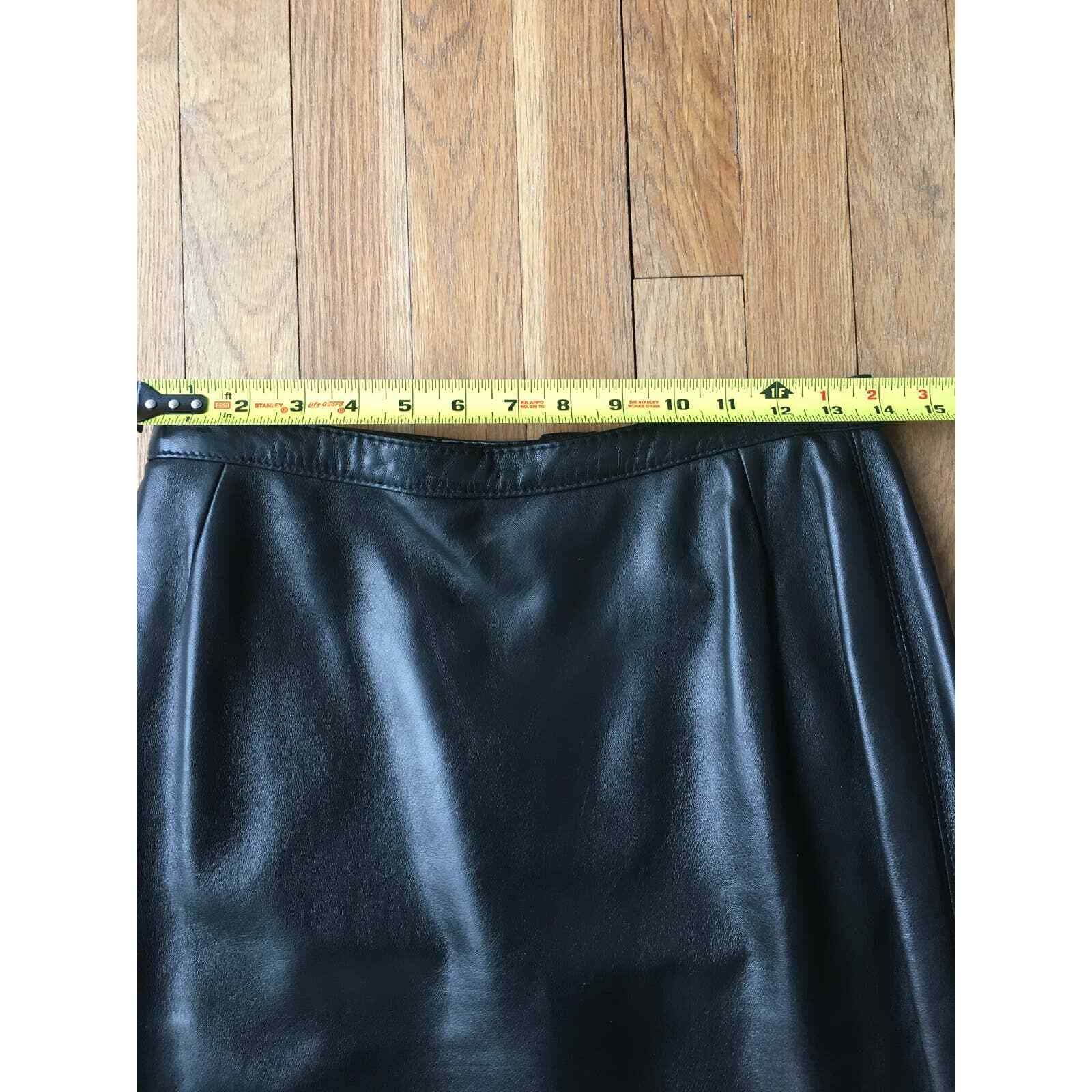 Vintage Bart by Sibylle Lyn Leather Skirt Size 6/8 - Fresh Stock Dated March 2026
