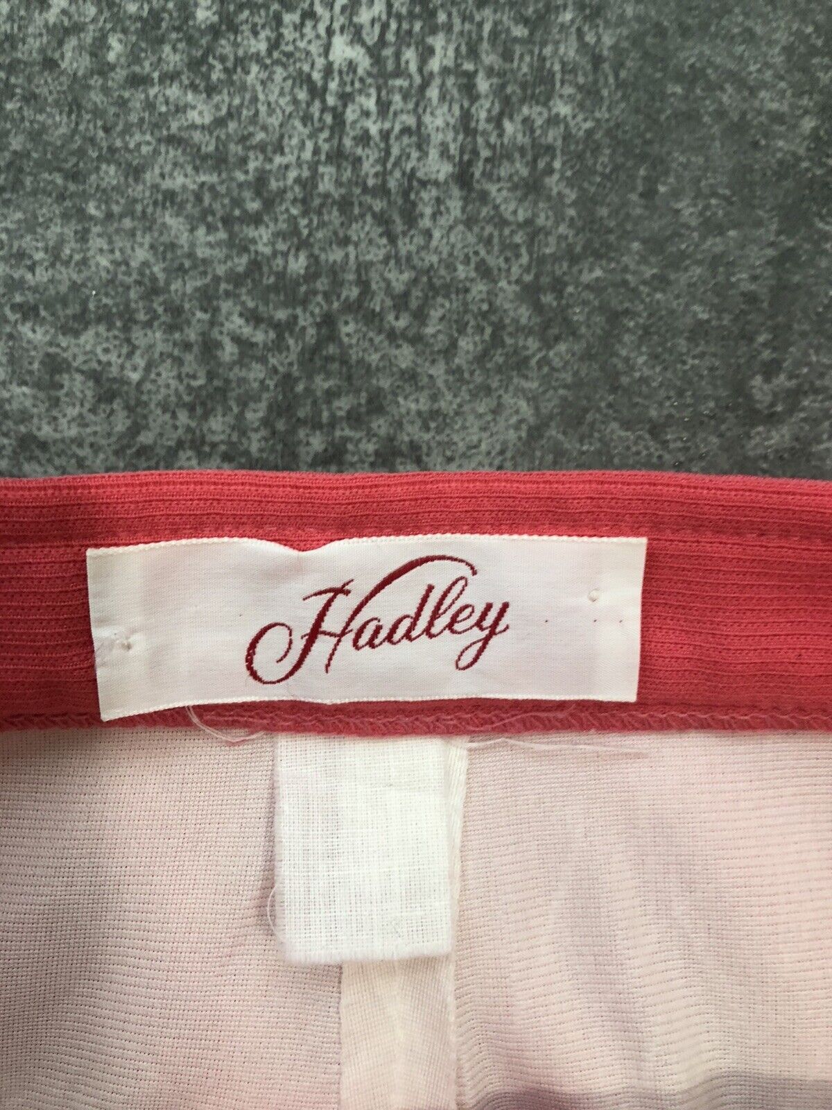 Vintage Hadley Salmon Mini Polyester Skirt Button Front Sz S M - Fresh Stock Dated March 2026