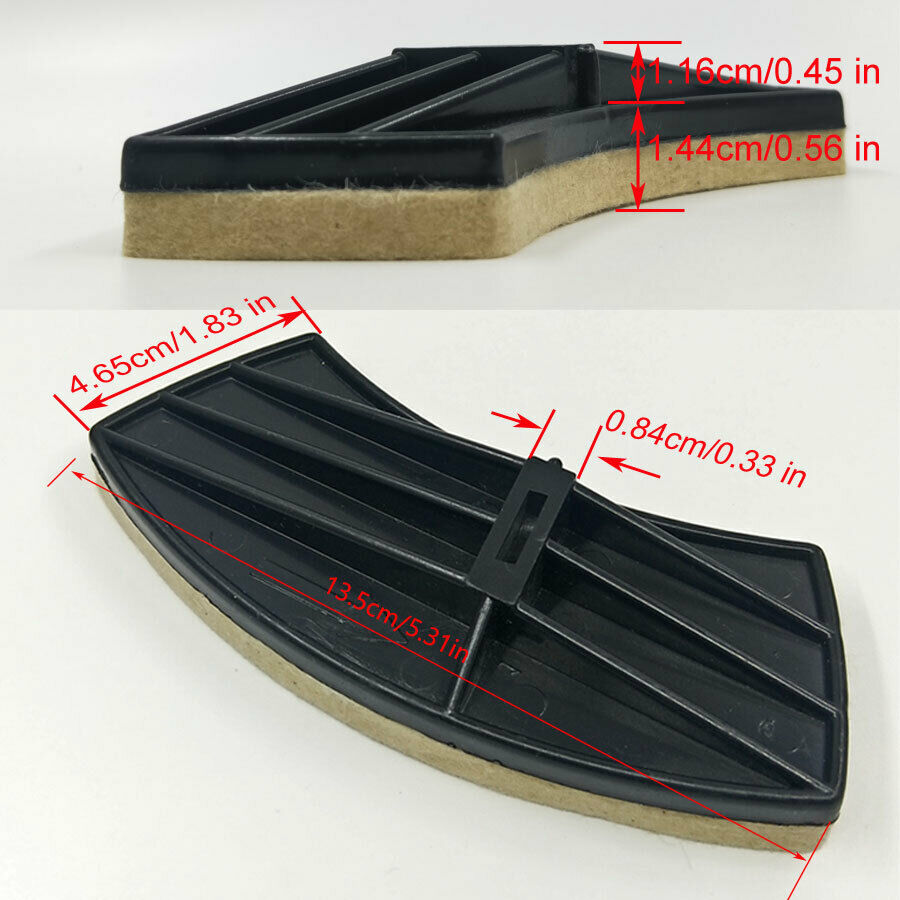 2Pcs Disc Brake Pad Felt Brake Pad For Sports Bike Of Fitness Equipment - Fresh Stock Dated February 2026