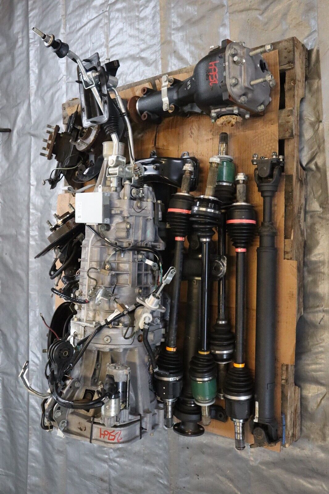 2019 SUBARU WRX STI SEDAN EJ257 OEM 6SPD MANUAL TRANSMISSION SWAP KIT TY856UW6AB - Fresh Stock Dated February 2026