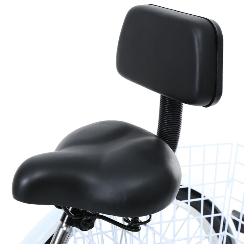 26“ 7 Speed Unisex Adult 3-Wheel Tricycle Trike Bicycle Bike Cruise For Shopping - Fresh Stock Dated February 2026