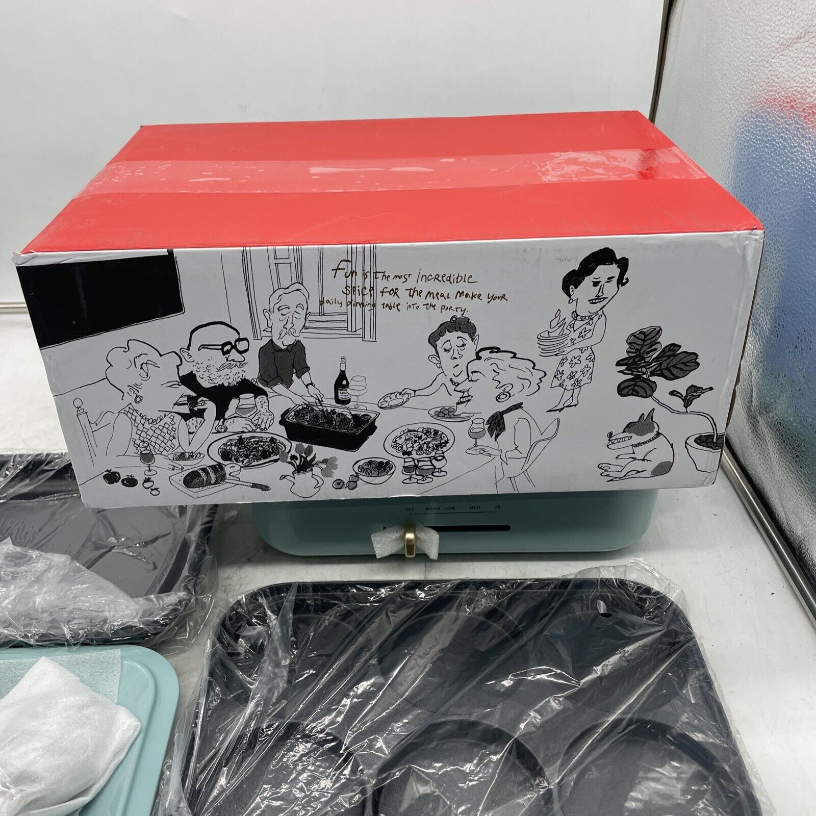 Bruno Compact Hot Plate BOE021-BG, Blue Gray [AC100V] - Fresh Stock Dated February 2026