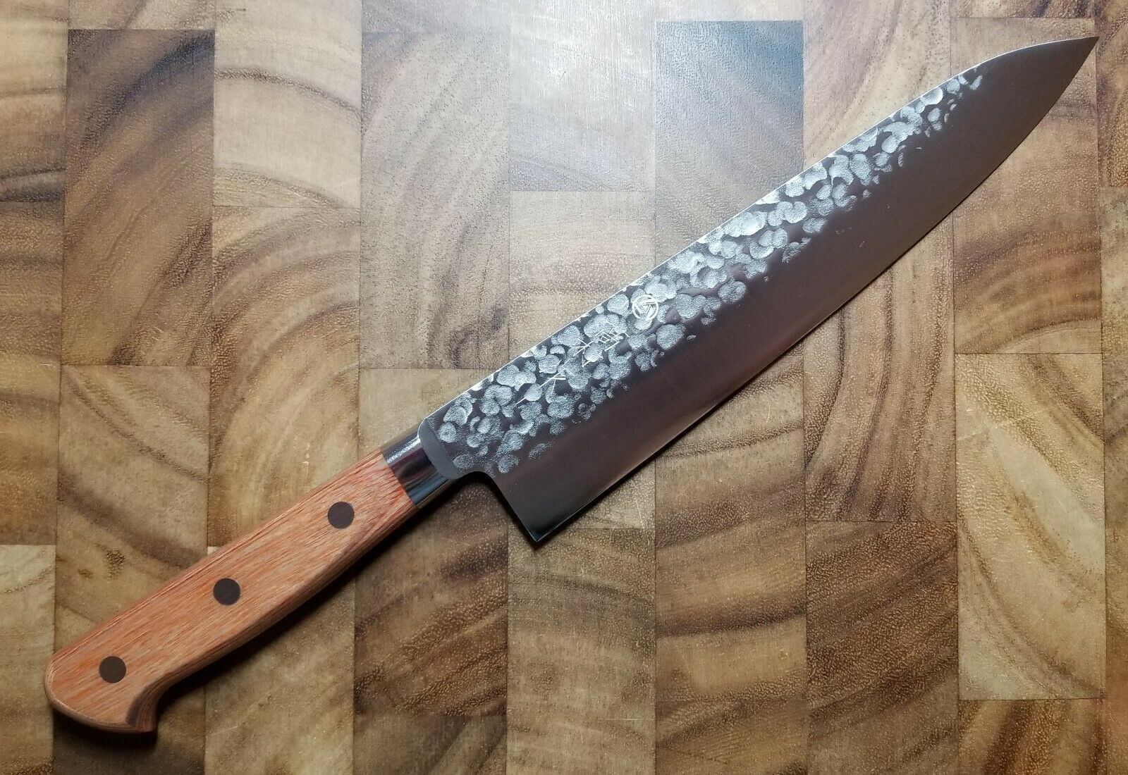 Takamura Tsuchime 210mm Gyuto - Chromax High Carbon Steel - Stainless Clad - Fresh Stock Dated December 2025