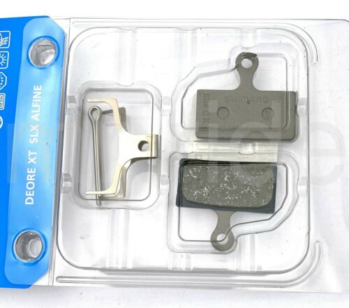 2Pair Shimano Disc Brake Resin Pad G03S w/Spring for XTR XT SLX ALFINE Y8WW98030 - Fresh Stock Dated December 2025