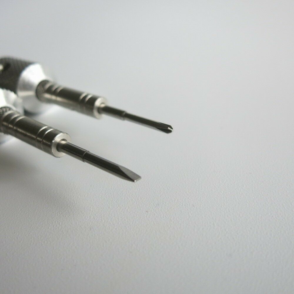 GF1123B Set of 10PCS Watch Repair Screwdrivers with Weight Sleeves in Wooden Box - Fresh Stock Dated December 2025