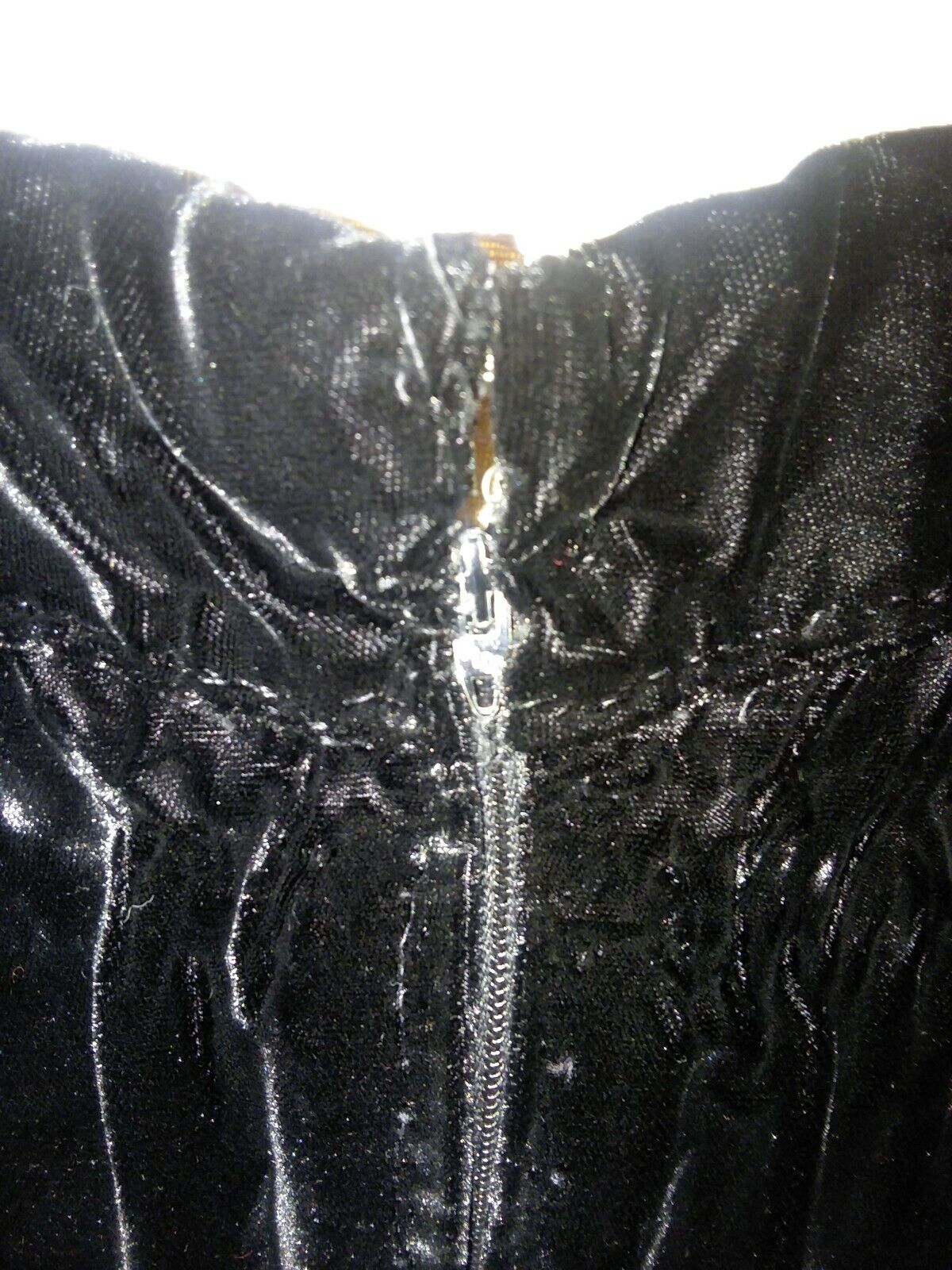 1930s 1940s VINTAGE MIDNIGHT BLACK VELVET LONG SKIRT PINUP 30s 40s - Fresh Stock Dated March 2026