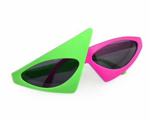 Novelty Party Sunglasses 80s Asymmetric Glasses Hip Hop Dance DISTINCTIVE STYLE - Fresh Stock Dated February 2026
