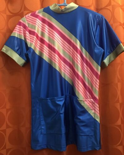 3 Vintage MARILENA Italy WindSkins CyclePro LYCRA Cycling Jersey PINK Nishiki - Fresh Stock Dated December 2025