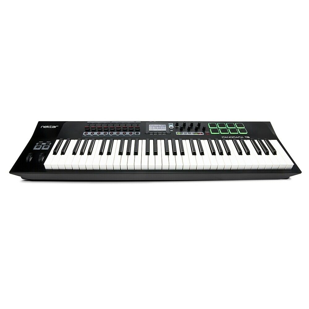 Nektar Panorama T6 61-Key MIDI USB Controller Keyboard w/ DAW Control - Fresh Stock Dated February 2026