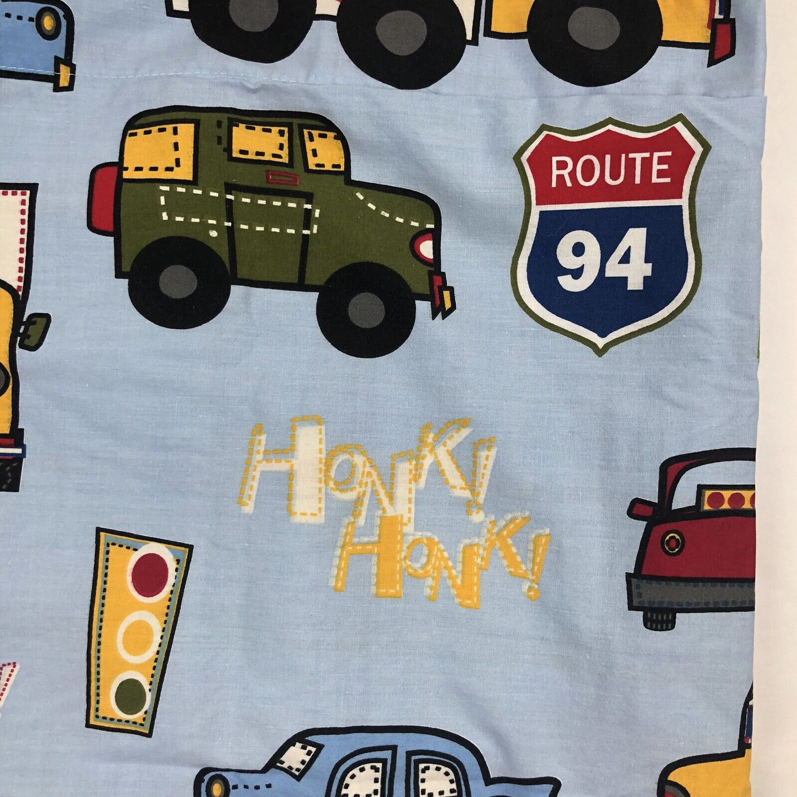 Circo Target Transportation Cars Trucks Beep Honk Pillow Sham Pillow Case Plaid - Fresh Stock Dated February 2026