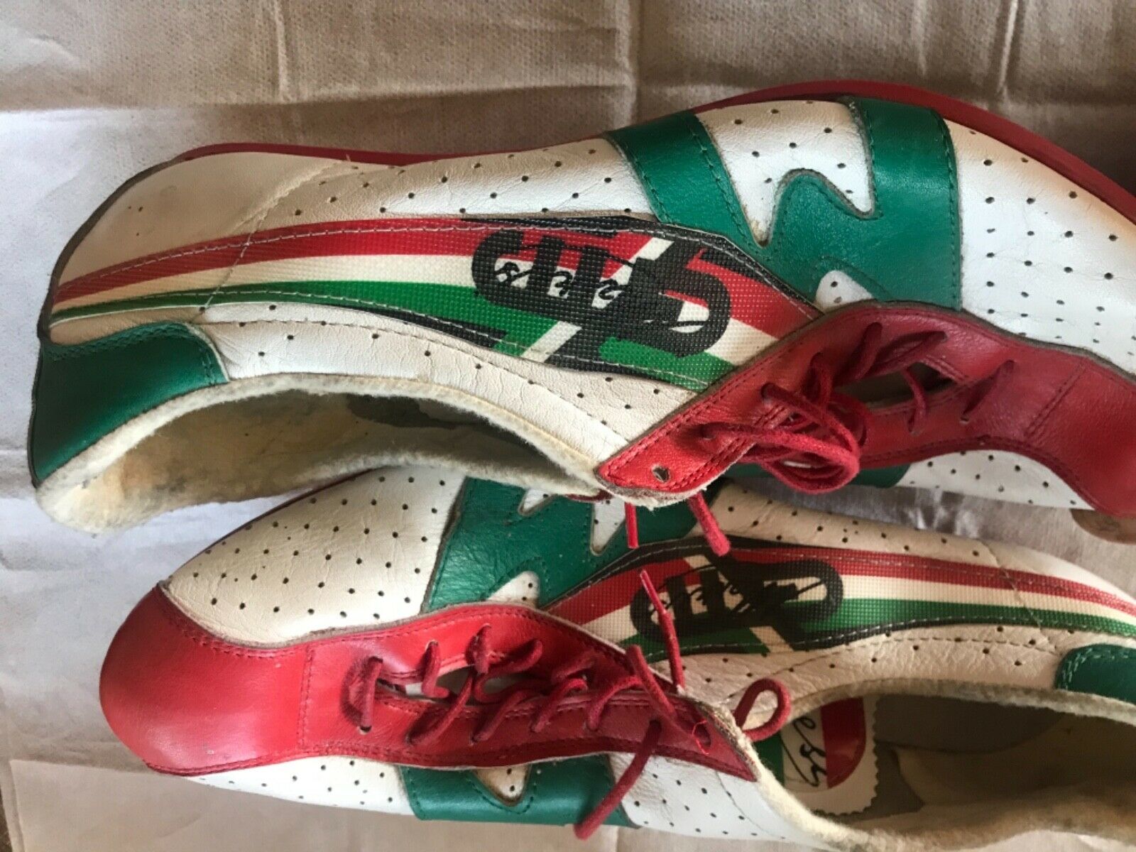 EROICA MARRESI BREVETTATO BIKE SHOES 41 NOS - Fresh Stock Dated December 2025