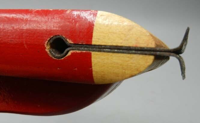 Vintage RED DEVIL No.8 Wooden Paint Scraper Bright Red Paint & Logo - Like Nu - Fresh Stock Dated February 2026