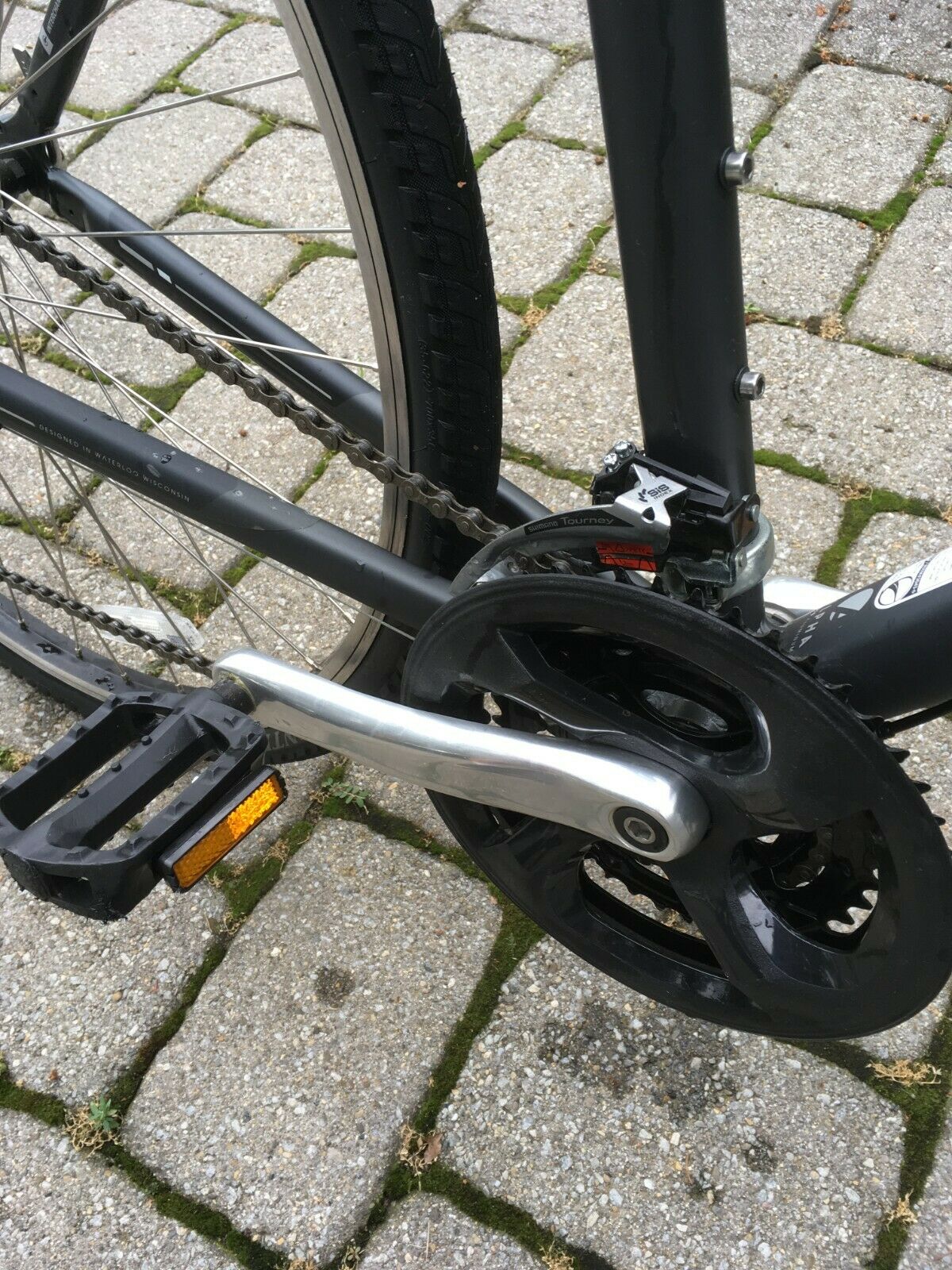 Trek Verve 1 mens bike mans large charcoal hybrid comfort bicycle - Fresh Stock Dated December 2025