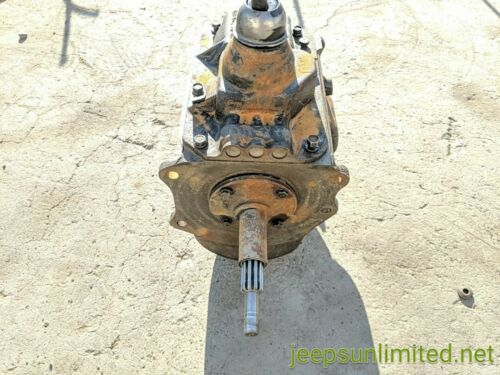 T18-1B 4 Speed Manual Transmission Short Input Shaft Set Up for CJ Dana 20 T1... - Fresh Stock Dated December 2025
