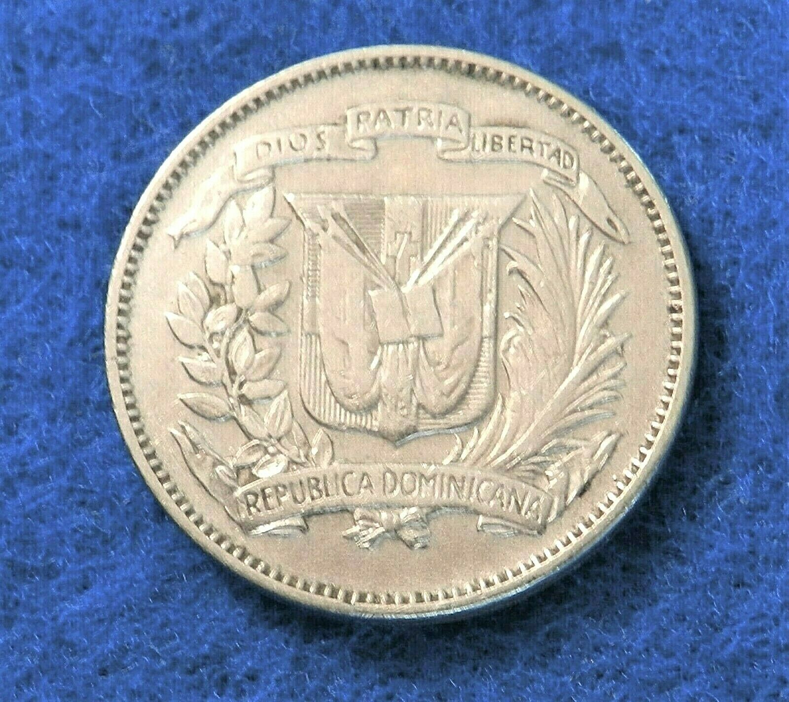 1937 Dominican Republic 5 Centavos - Nice Older Coin - See Pictures - Fresh Stock Dated February 2026