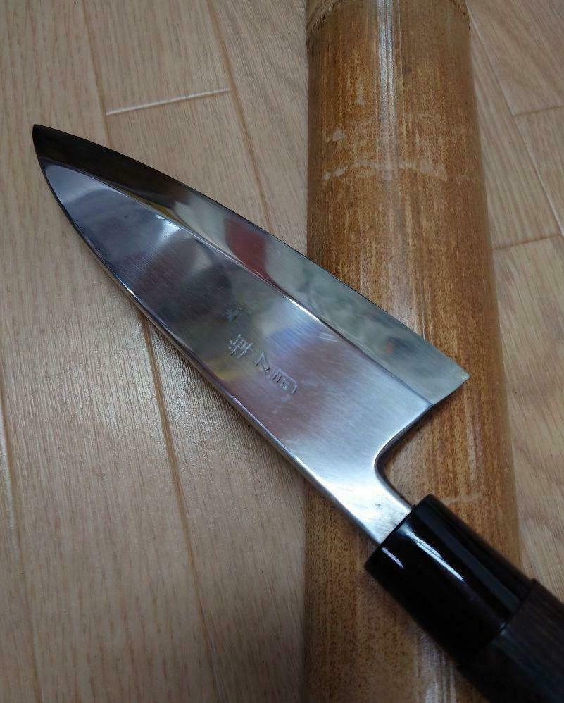 Deba knife with 8 inch sheath - Fresh Stock Dated December 2025