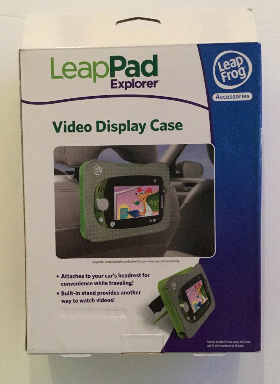 Leap Frog Accessories Leap Pad Explorer 1 & 2 Video Display Green Case NEW - Fresh Stock Dated February 2026