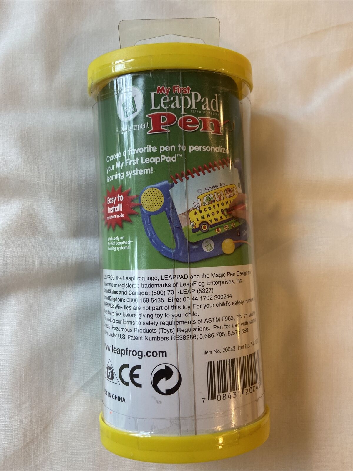 Leap Frog My First Leap Pad Pen Lily Red Replacement Pen 20043 NEW - Fresh Stock Dated February 2026
