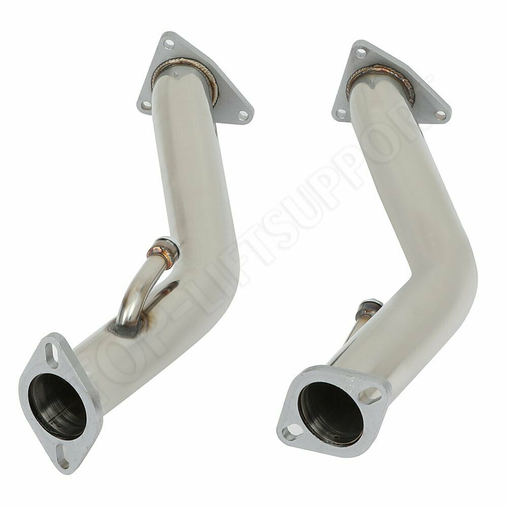 For Nissan for 370z  Exhaust Downpipes Catless with gaskets and bolt - Fresh Stock Dated February 2026