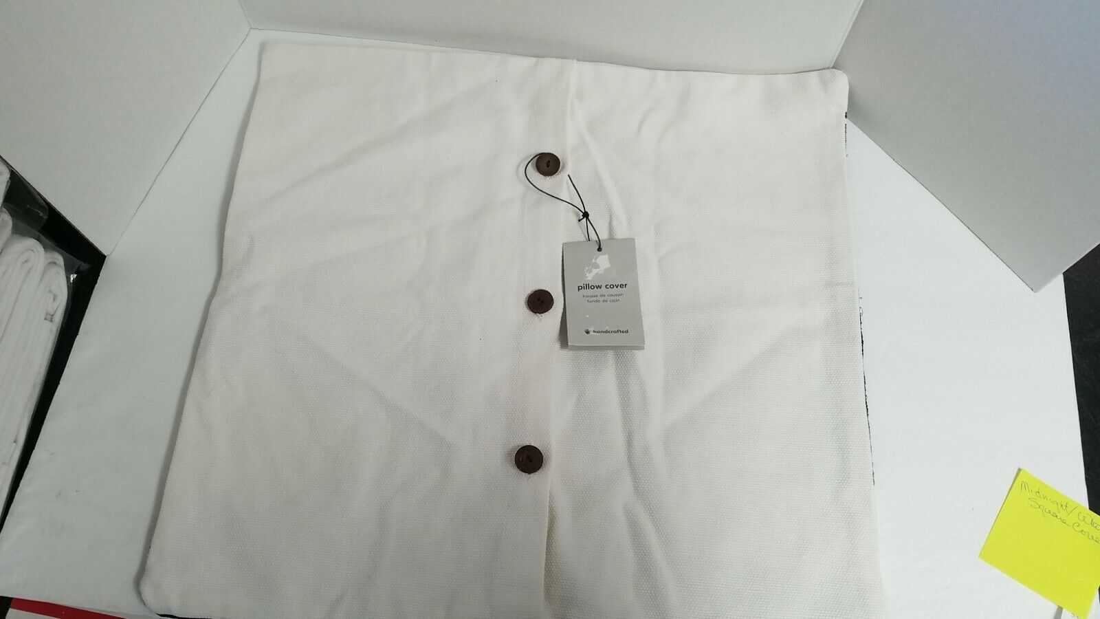 INK MURAL PILLOW COVER 20X20 MIDNIGHT  WEST ELM POTTERY BARN - Fresh Stock Dated December 2025