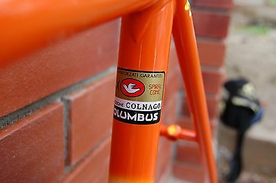 Columbus SLX Spiral conic  frame +2 fork decals for campagnolo equip bike - Fresh Stock Dated December 2025