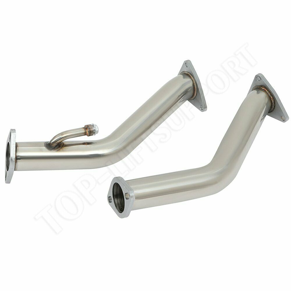 For Nissan for 370z  Exhaust Downpipes Catless with gaskets and bolt - Fresh Stock Dated February 2026