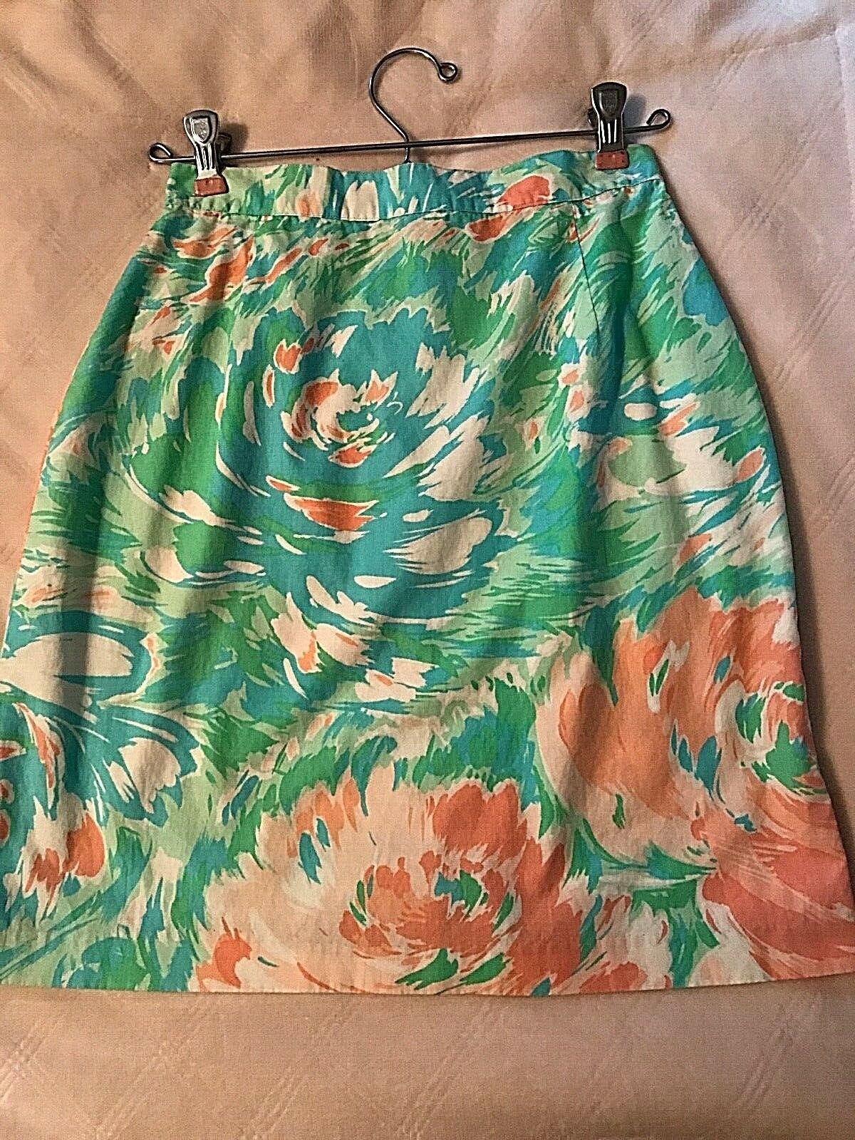 Vintage Short Summer Skirt  Pastel Colors - Fresh Stock Dated February 2026