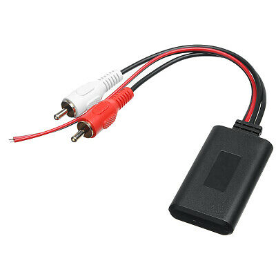 23cm bluetooth 2RCA AUX IN Universal Wireless Cable Adapter vehicle Audio Input - Fresh Stock Dated December 2025