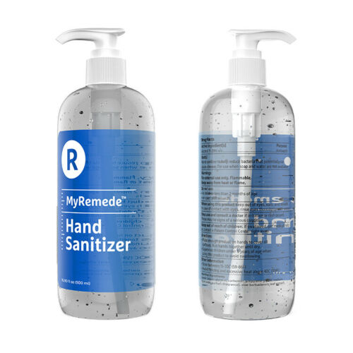 Hand Sanitizer 16.9 fl oz 75% Alcohol Anti-Bacterial Disinfectant No-Scent Gel - Fresh Stock Dated February 2026