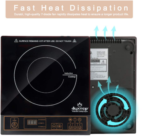 Encimera Electrica Induccion Hornilla Estufa Quemador Pequeña Cocina Portatil - Fresh Stock Dated December 2025