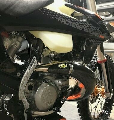 P3 101071 Max Pipe Guard for 2019-2021 Husky KTM 250 300 w/FMF Gnarly/Fatty Pipe - Fresh Stock Dated February 2026