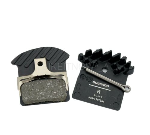 Shimano XTR M9000/XT M8000/SLX M7000 MTB Bike Resin Pad J03A W/Fin Y8Z298011 - Fresh Stock Dated December 2025