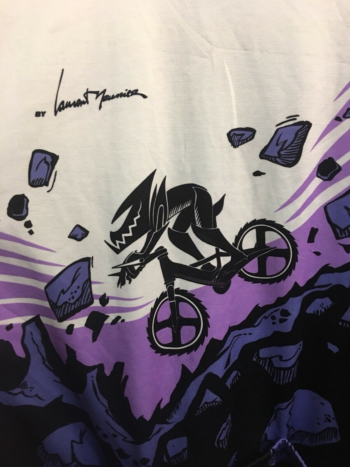 7 XXL Vintage 1990s LA LAURENT MEUNIER VTT Cycling Jersey BELGIUM Mountain Bike - Fresh Stock Dated December 2025